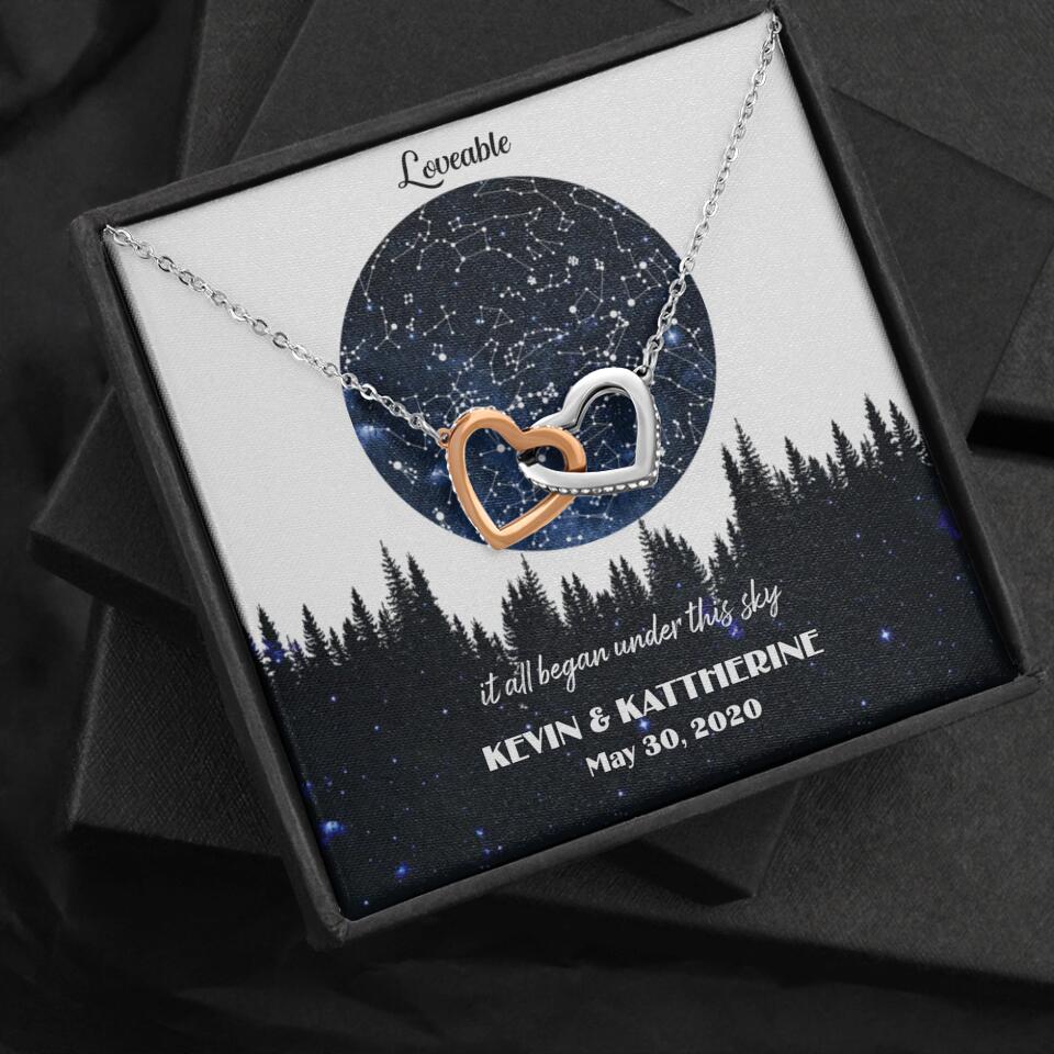 It All Began Under This Sky Personalized Necklace - Image 16