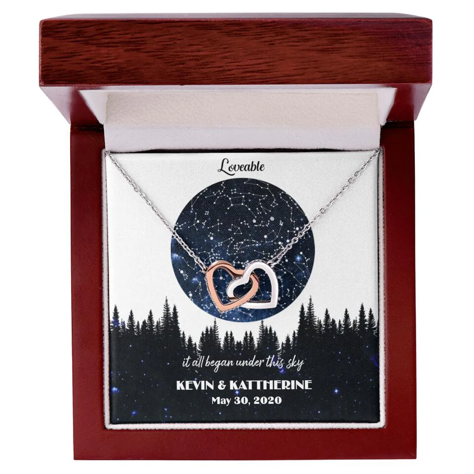 It All Began Under This Sky Personalized Necklace - Image 19