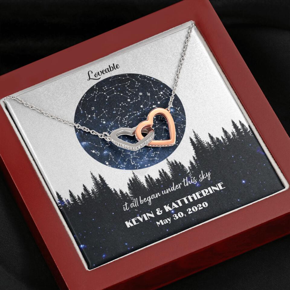 It All Began Under This Sky Personalized Necklace - Image 20