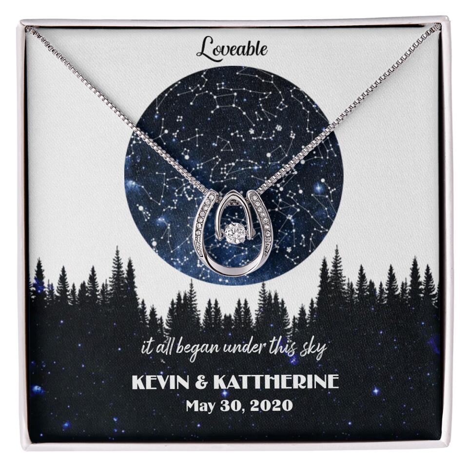 It All Began Under This Sky Personalized Necklace - Image 8