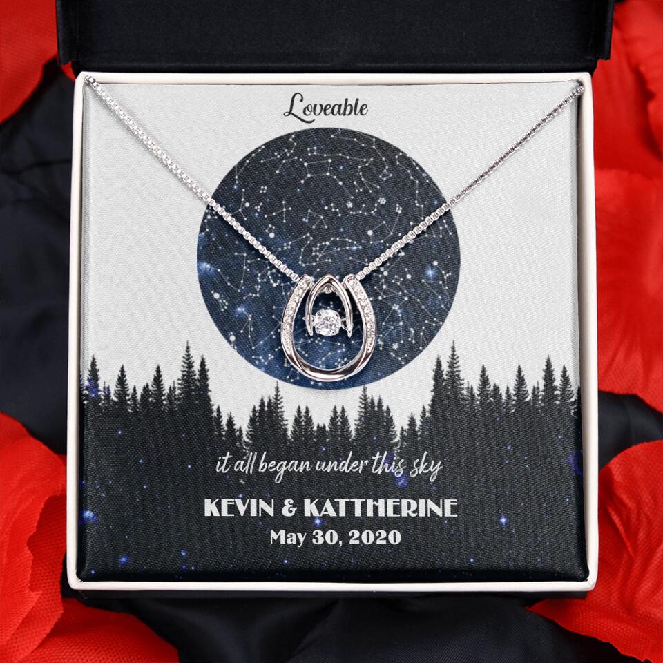 It All Began Under This Sky Personalized Necklace - Image 9