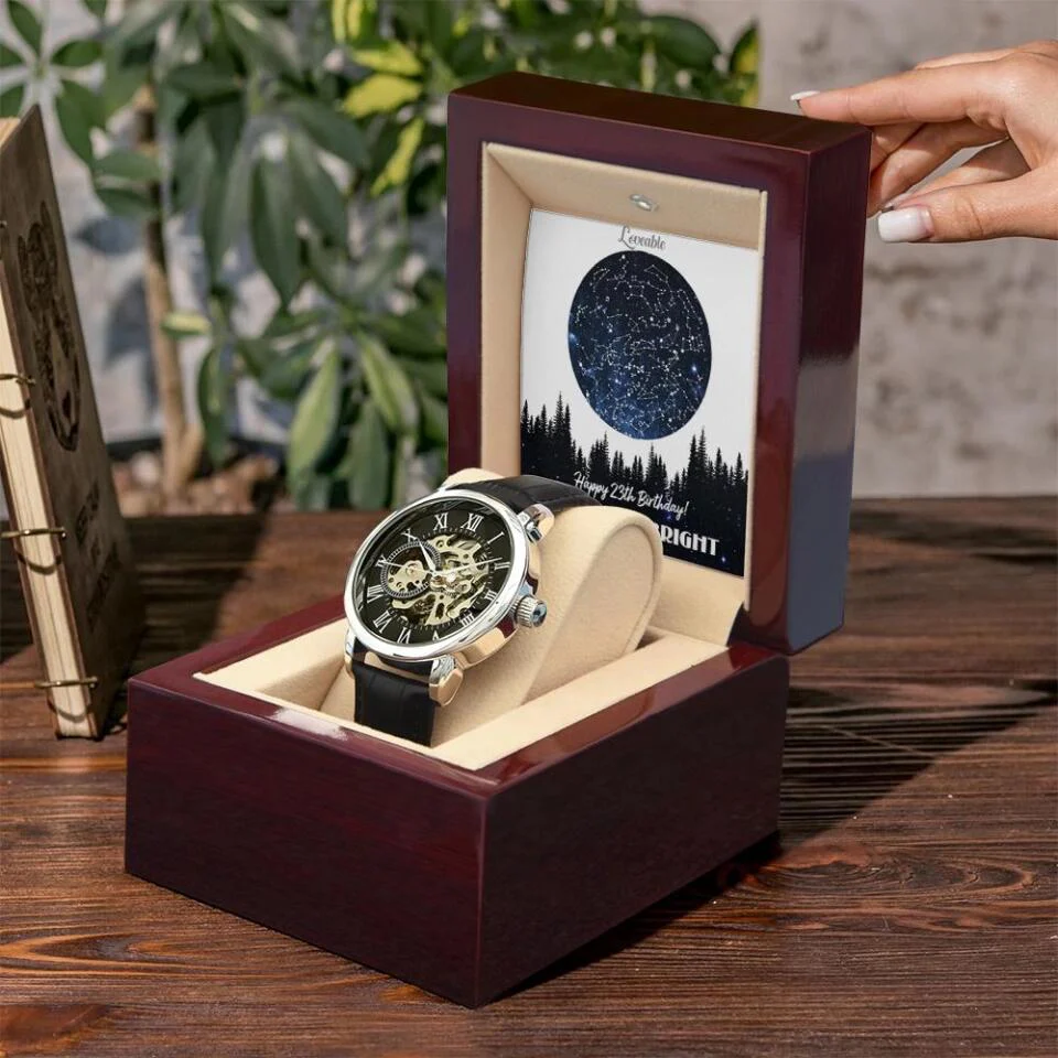 It All Began Under This Sky Personalized Watch - Image 3
