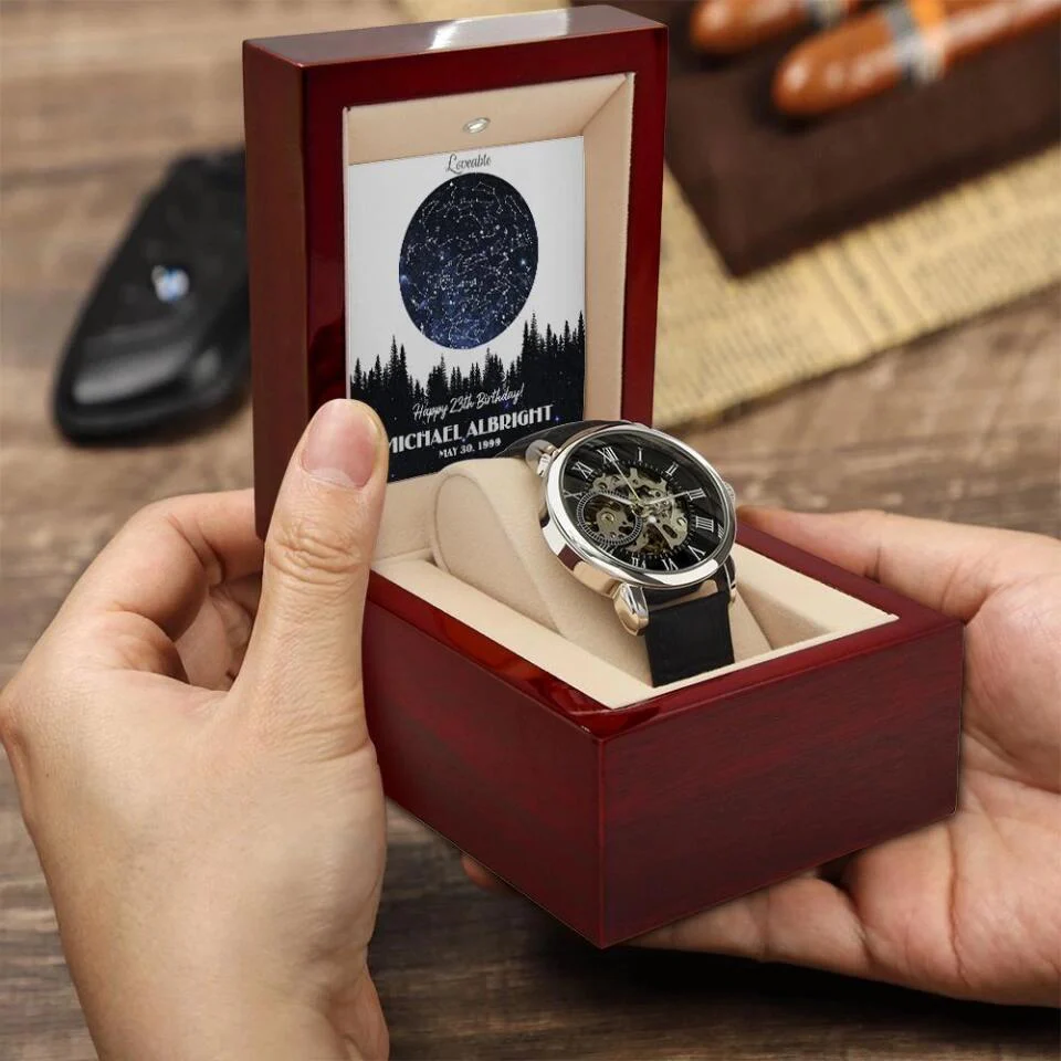 It All Began Under This Sky Personalized Watch - Image 5