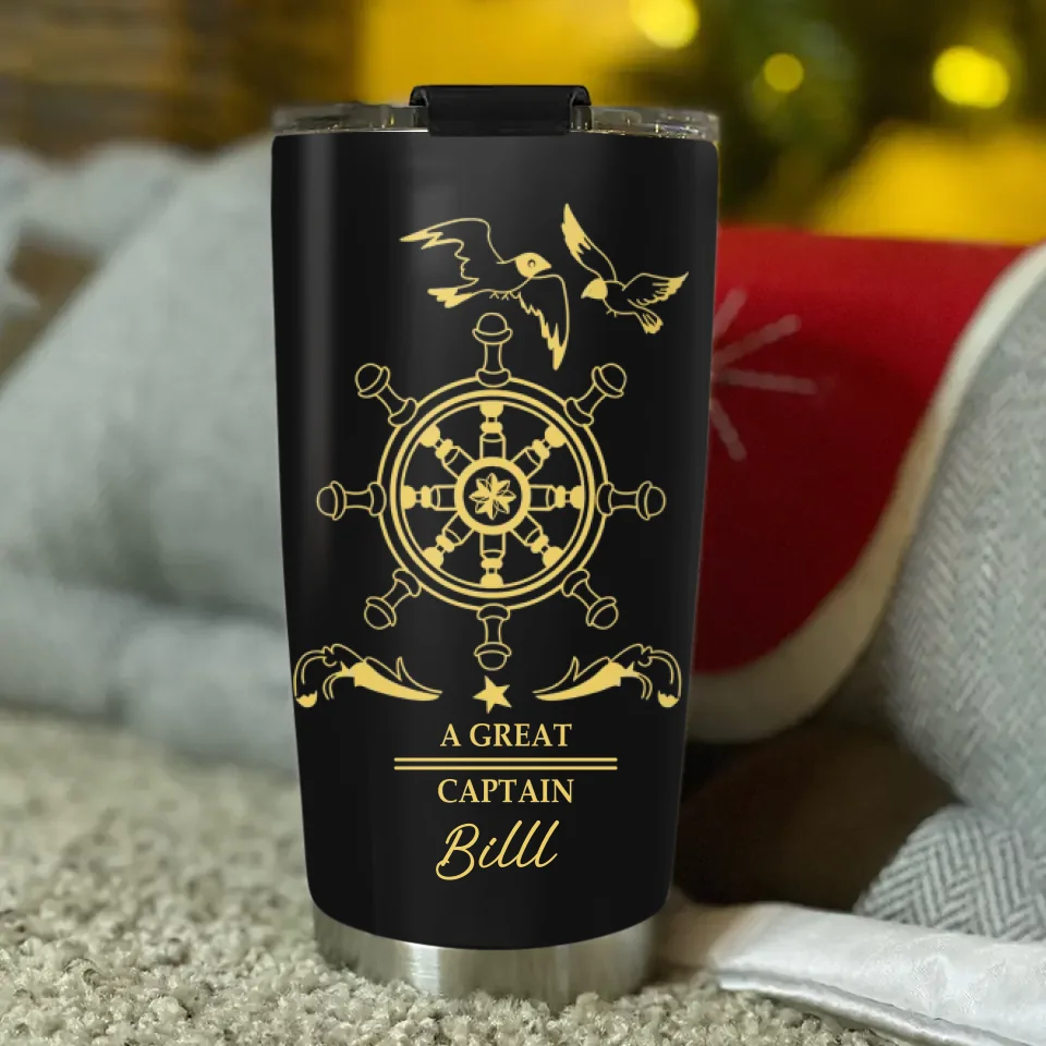 It Is One Thing To Be Boss - Boss Captain - 20oz 40oz Stainless Steel Tumbler - Personalized Gift For Boss - Image 9
