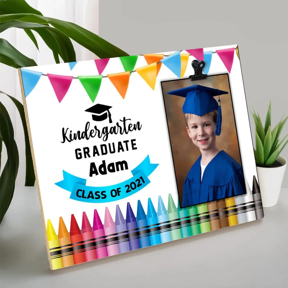 Kindergarten Graduation Class Of 2025 Custom Photo Frame Graduation Gift - Image 5