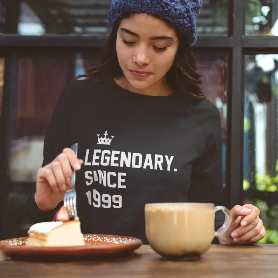 Legendary Since - Custom Year Sweatshirt Hoodie - Birthday Gifts For Children Friends - Image 13