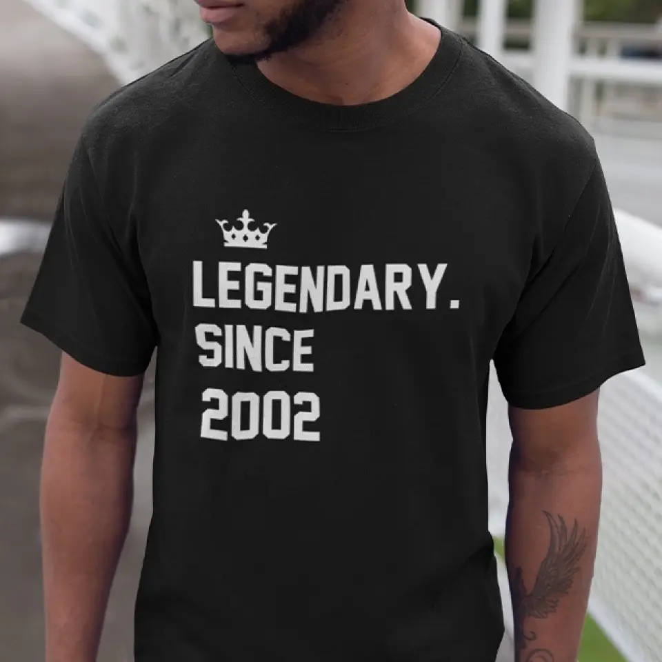 Legendary Since - Custom Year Sweatshirt Hoodie - Birthday Gifts For Children Friends - Image 18
