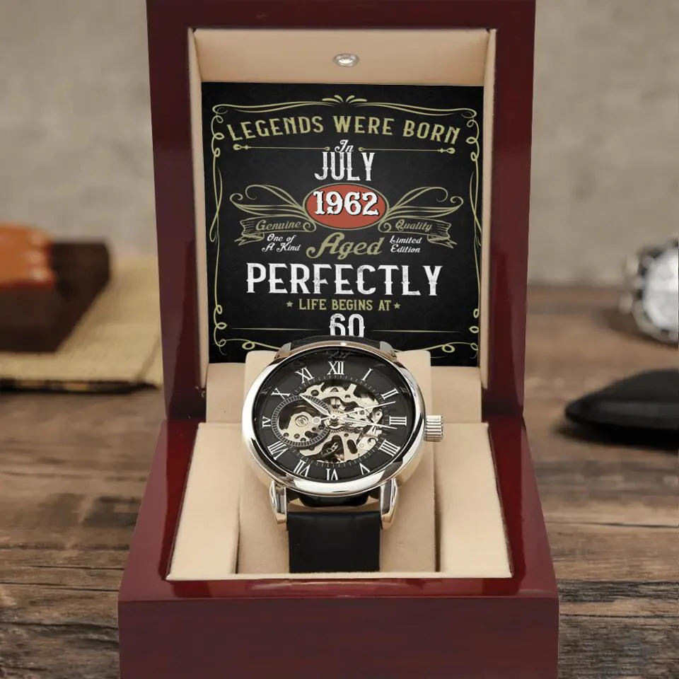 Legends Were Born One Of A Kind Limited Edition Personalized Watch - Image 4