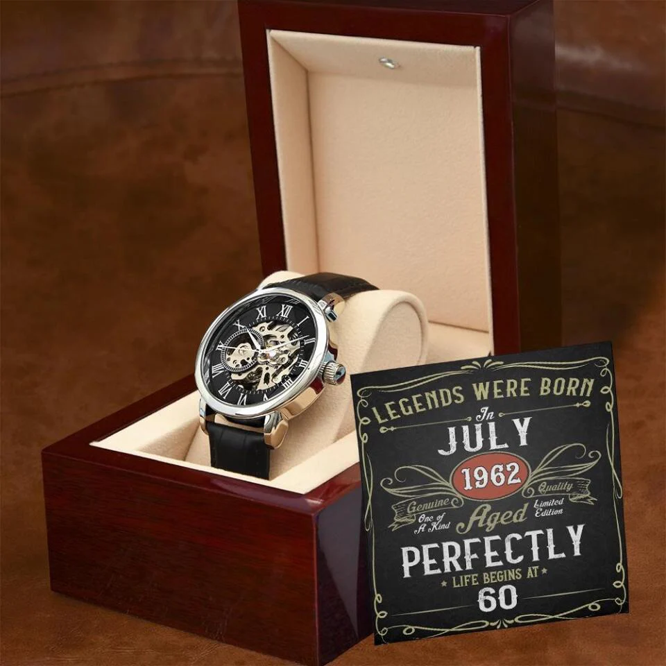 Legends Were Born One Of A Kind Limited Edition Personalized Watch - Image 8