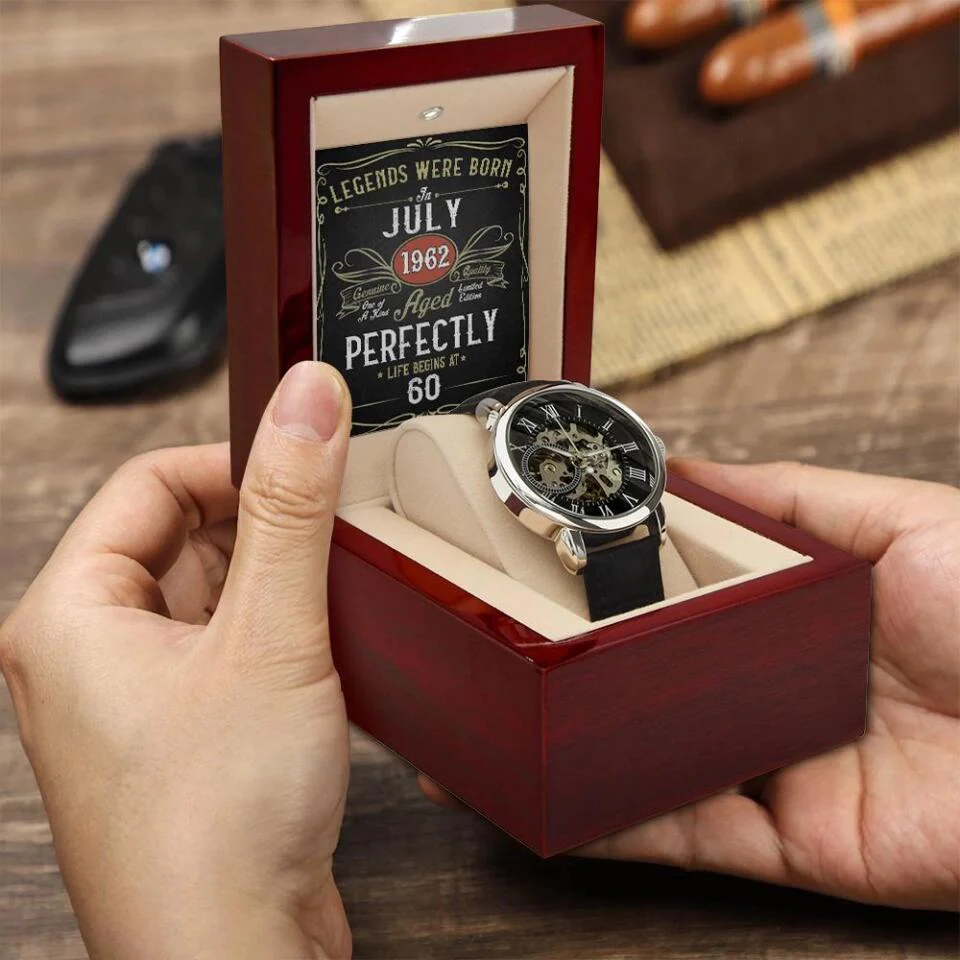 Legends Were Born One Of A Kind Limited Edition Personalized Watch - Image 9