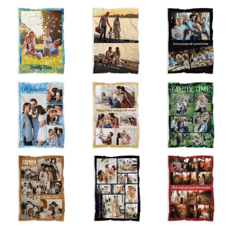 Life Is A Movie - Personalized Upload Photo Blanket - Best Gift For Family For Him/Her On Christmas Anniversary - 210IHNBNBL747 - Image 7
