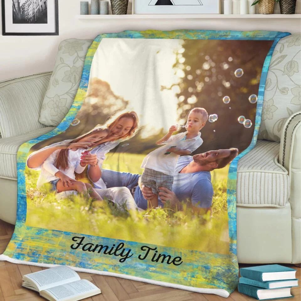 Life Is A Movie - Personalized Upload Photo Blanket - Best Gift For Family For Him/Her On Christmas Anniversary - 210IHNBNBL747 - Image 8