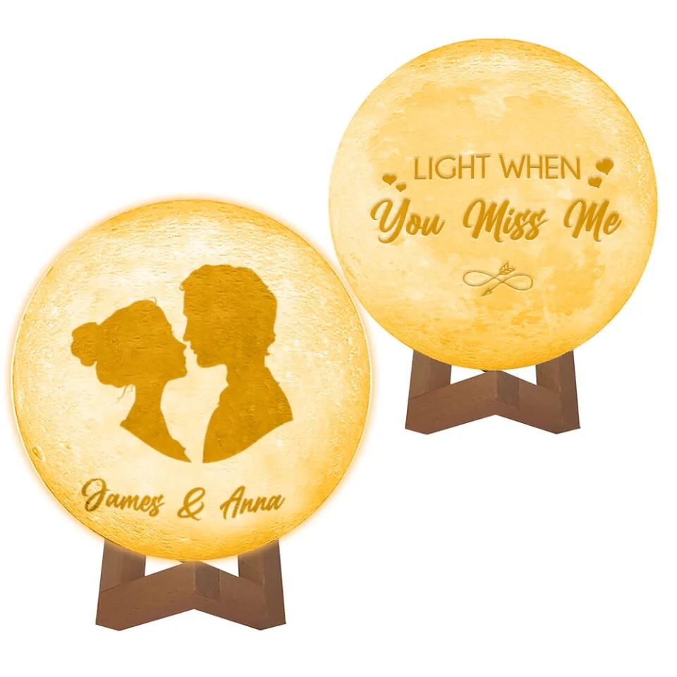 Light When You Miss Me Personalized Couple Figure Long Distance Gifts - Image 7