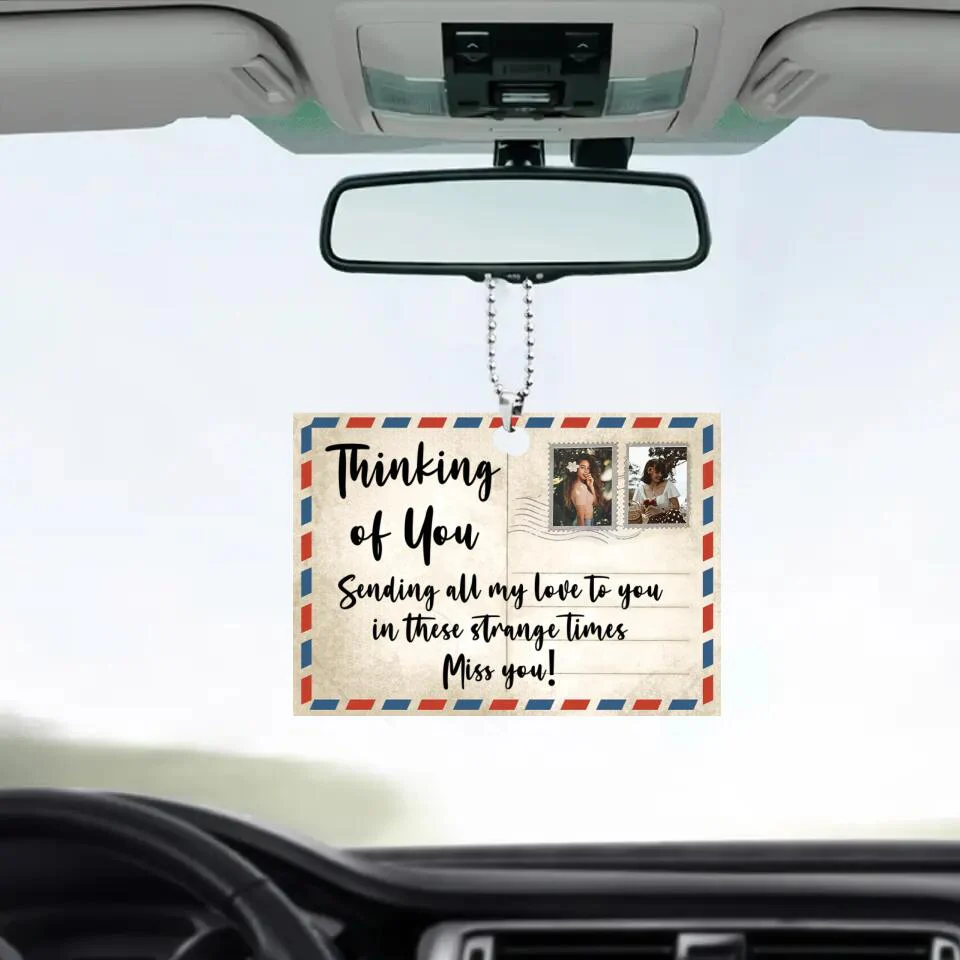 Long Distance Friend Gift - 2 Sides Ornament - Gift for BFF Bestie Sister Soulmate - Image 2