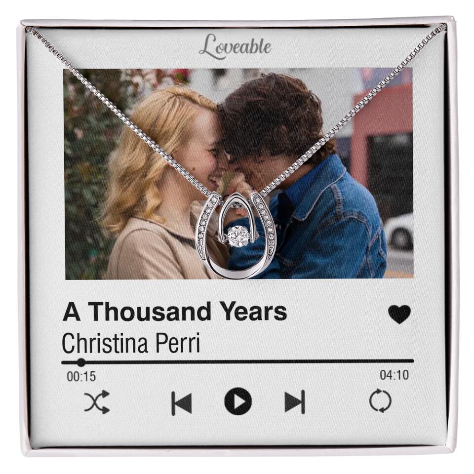 Personalized Valentine Gifts - Love Songs Music Playing Style Custom Necklace Anniversary Gift For Her - Image 30
