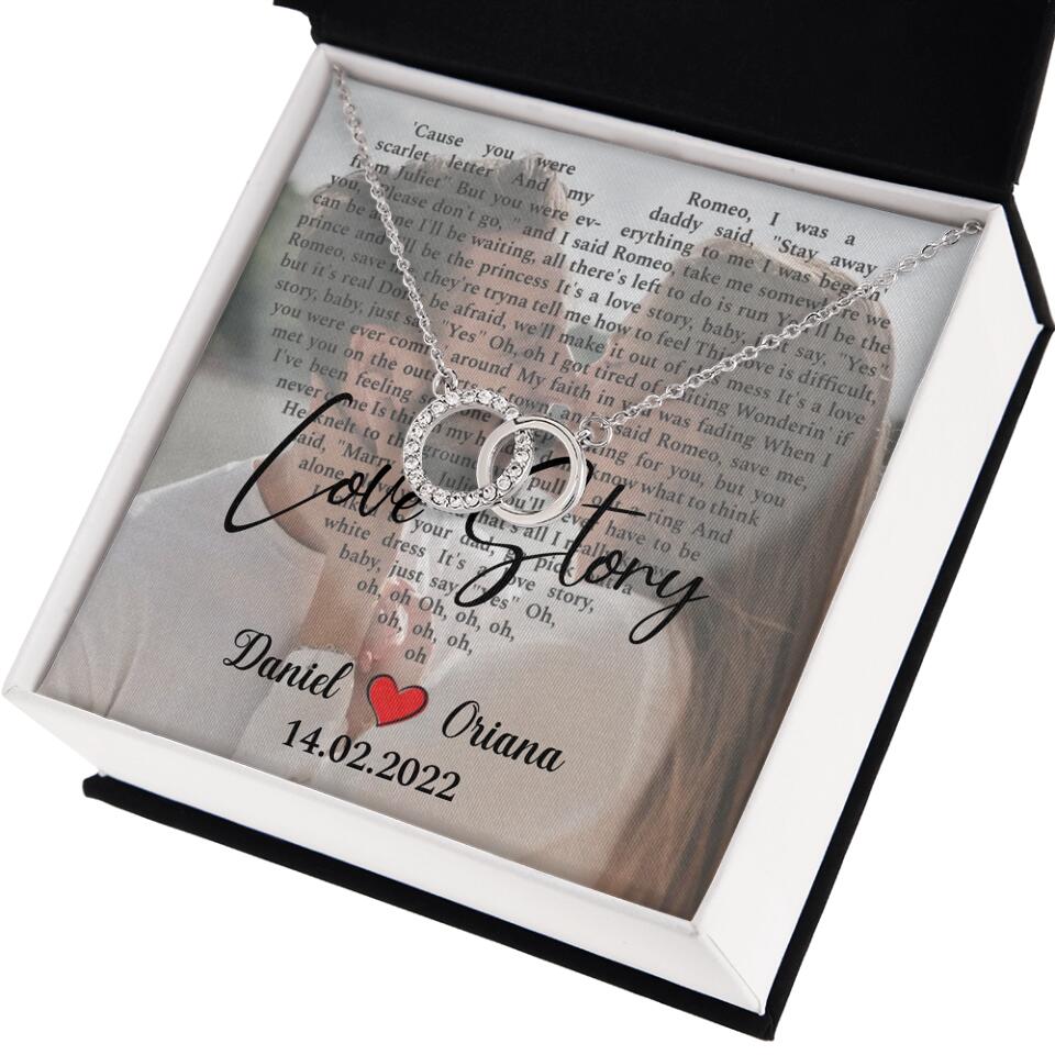 Personalized Valentine Gifts - Love Story - Custom Lyrics Song - Personalized Necklace - Gift For Her - Image 30