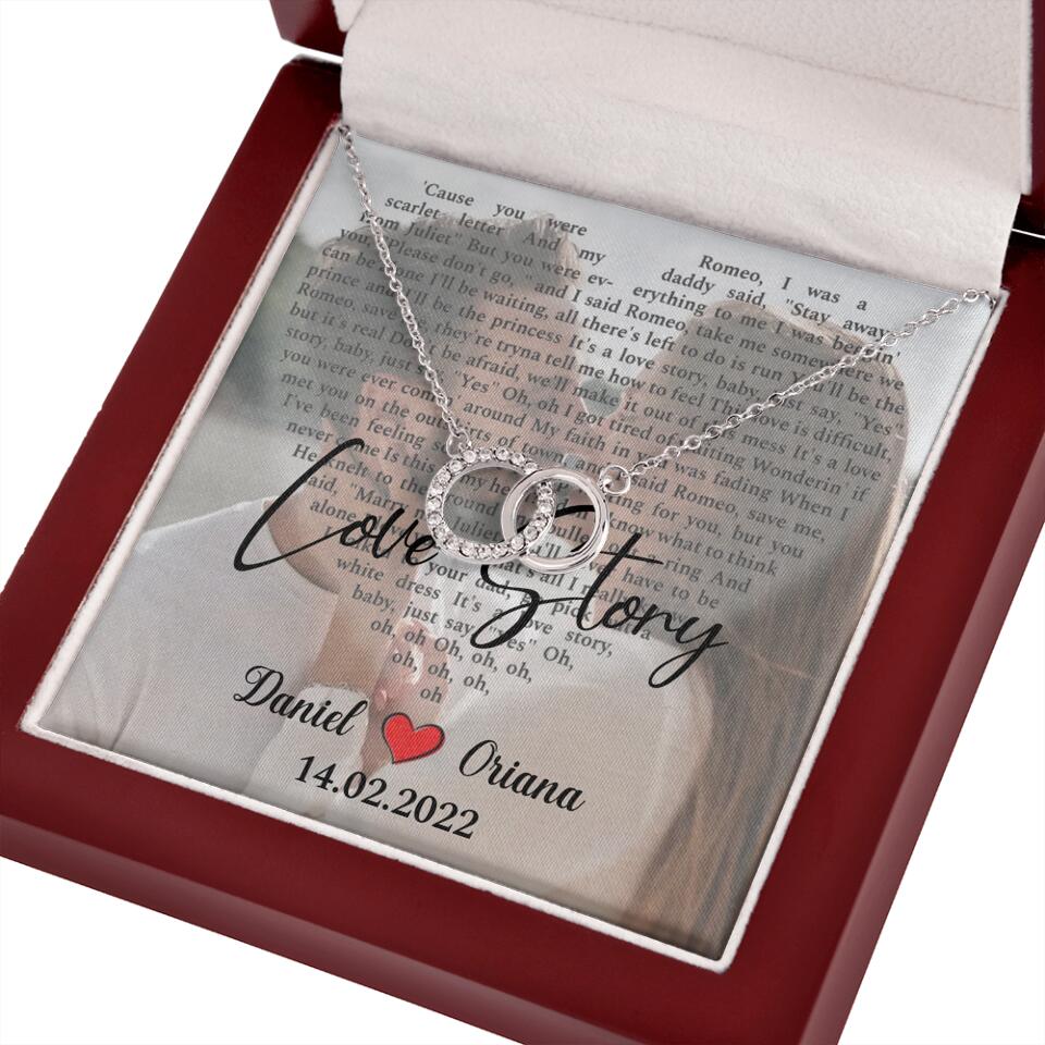 Personalized Valentine Gifts - Love Story - Custom Lyrics Song - Personalized Necklace - Gift For Her - Image 33