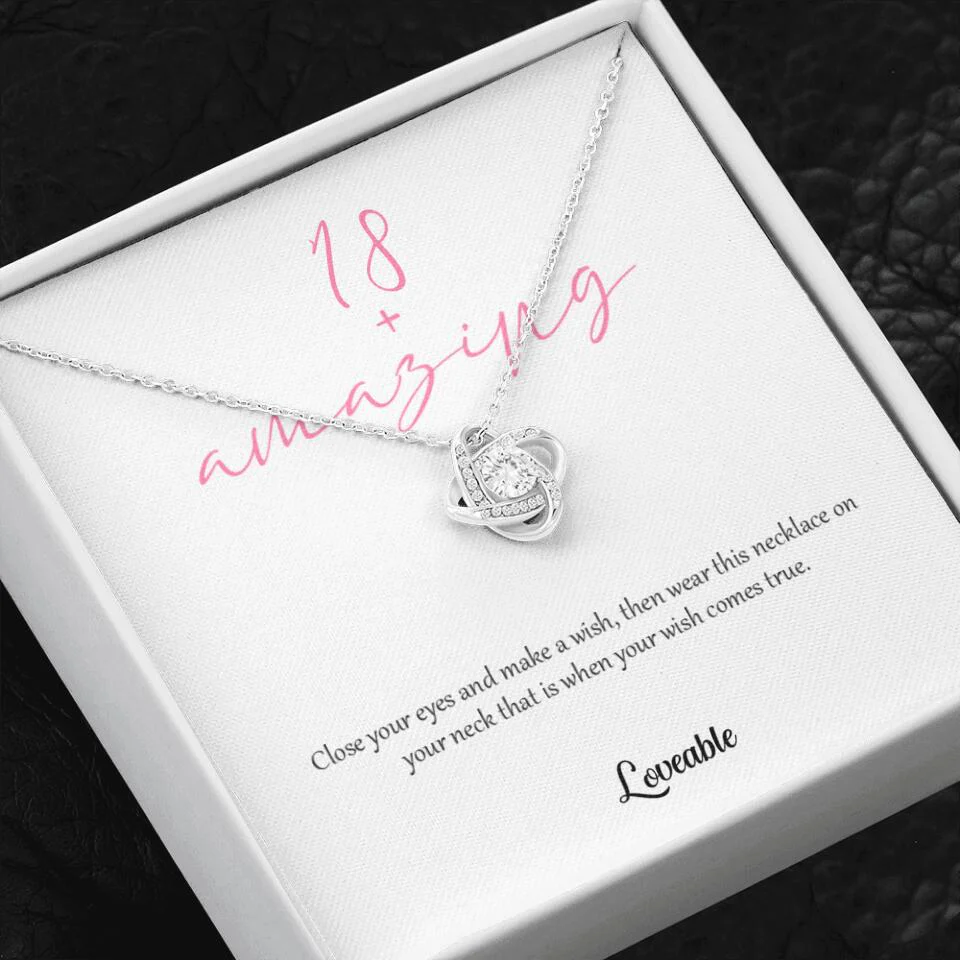 18+ Amazing Make Your Wish Come True Personalized Necklace - Image 2