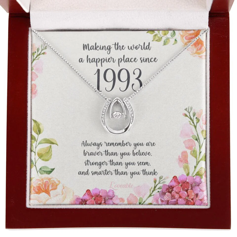Making The World A Happier Place Personalized Necklace - Image 37