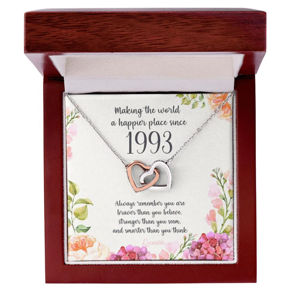 Making The World A Happier Place Personalized Necklace - Image 43
