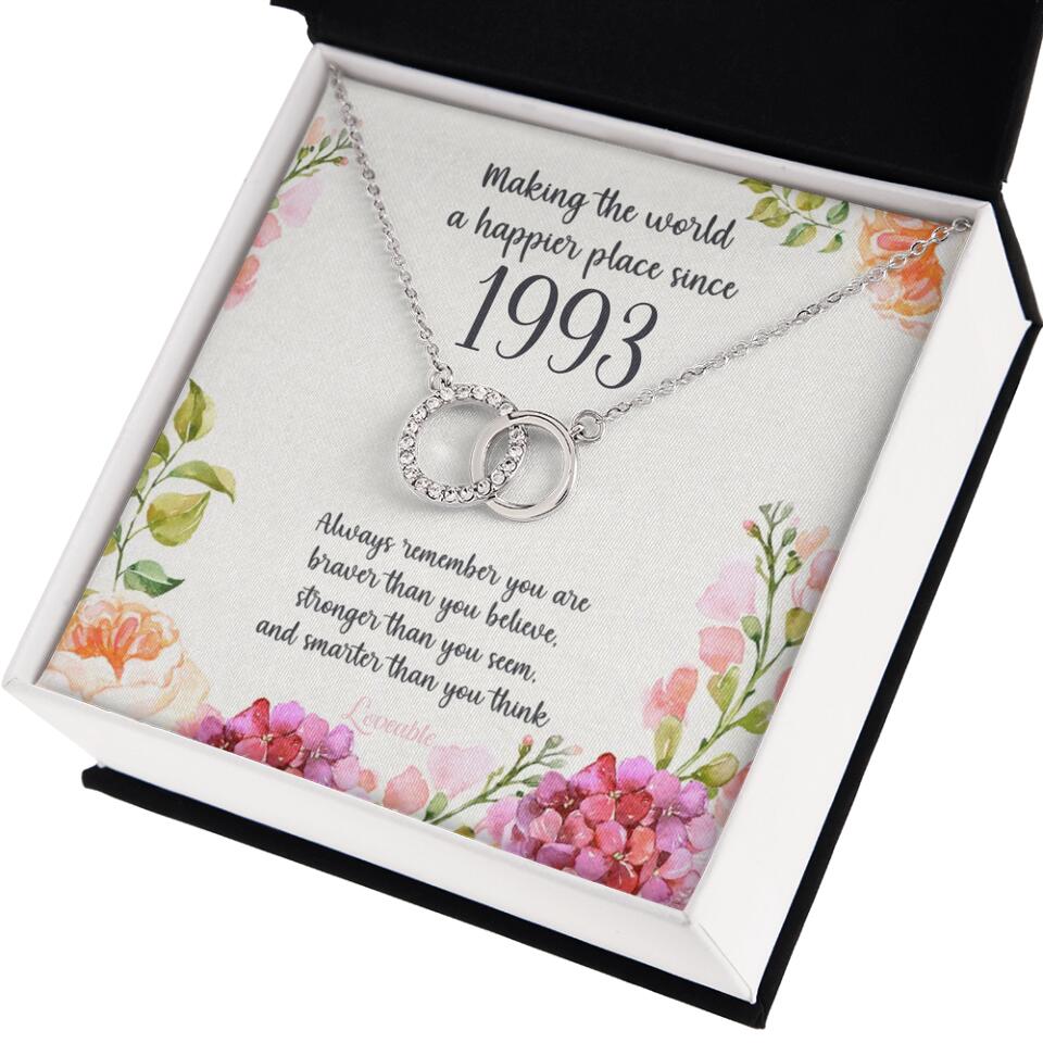 Making The World A Happier Place Personalized Necklace - Image 48