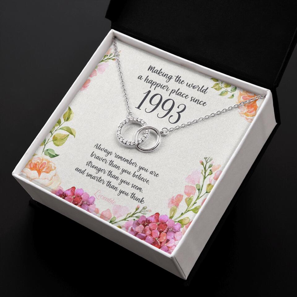 Making The World A Happier Place Personalized Necklace - Image 49