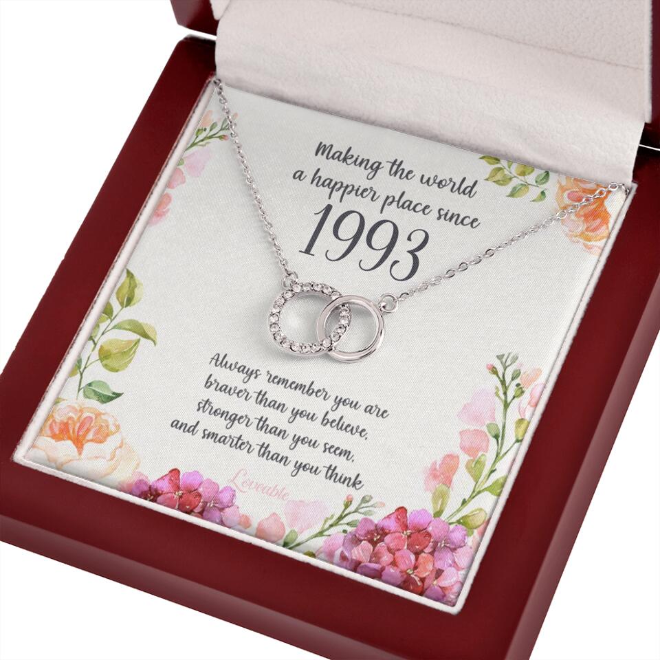 Making The World A Happier Place Personalized Necklace - Image 51
