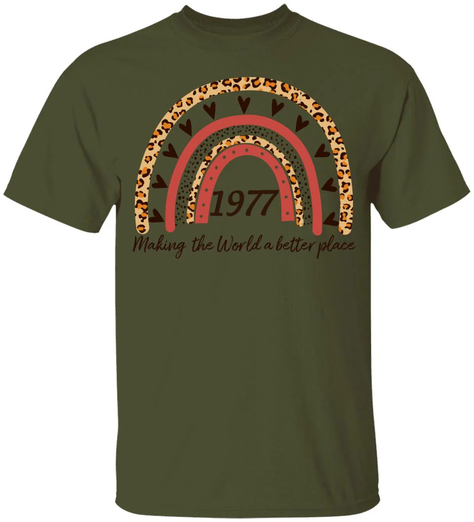 Making The World A Better Place - Personalized Tshirt - Image 14