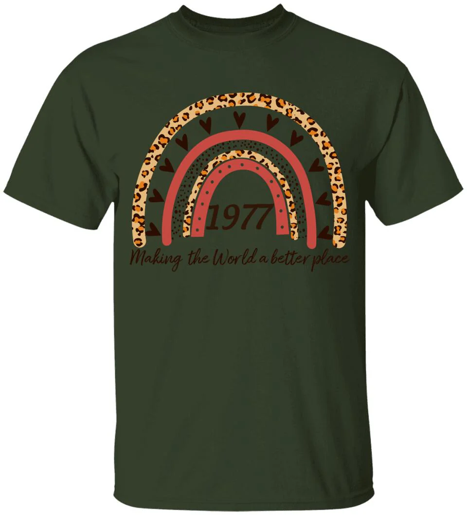 Making The World A Better Place - Personalized Tshirt - Image 3