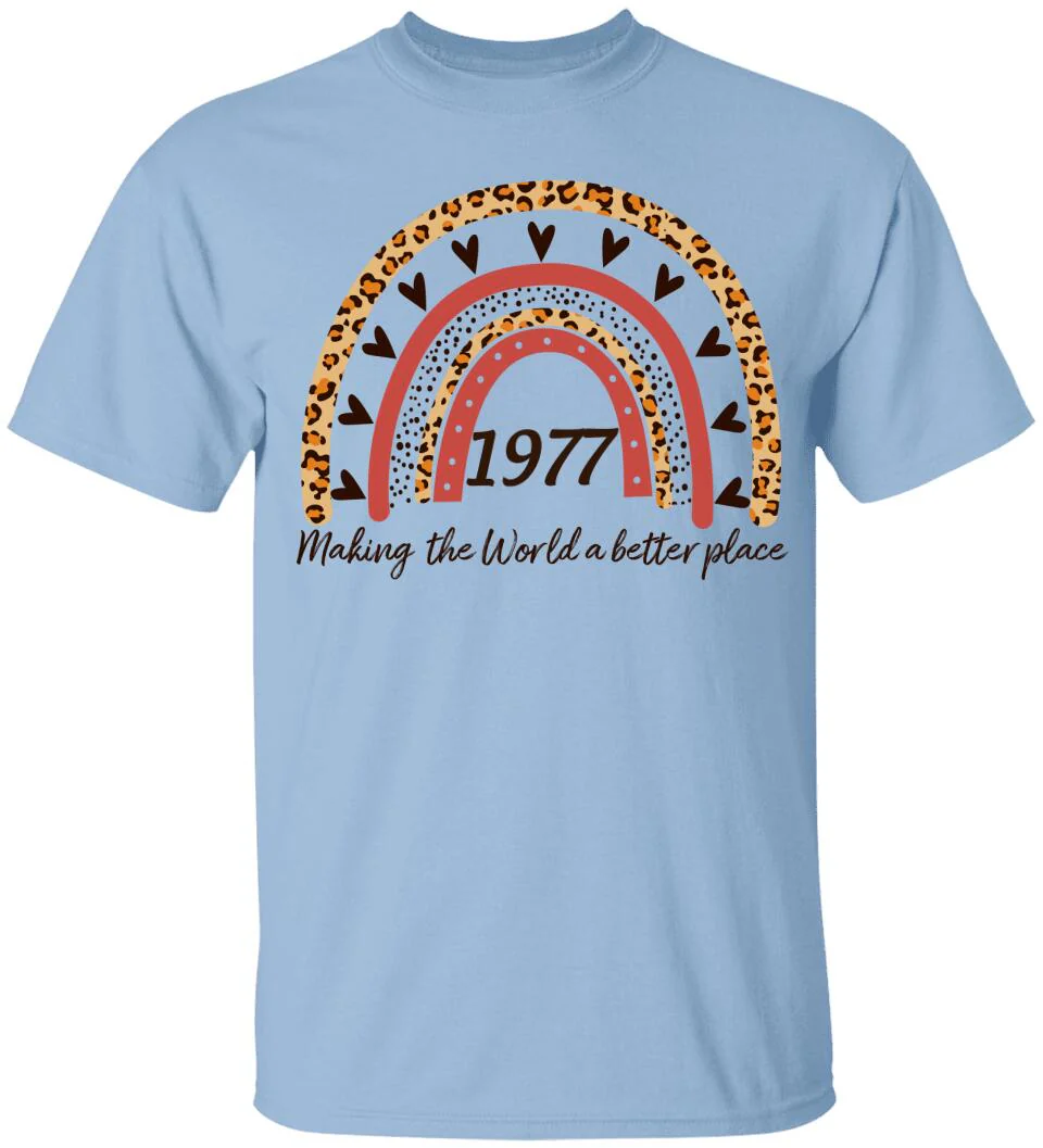 Making The World A Better Place - Personalized Tshirt - Image 4