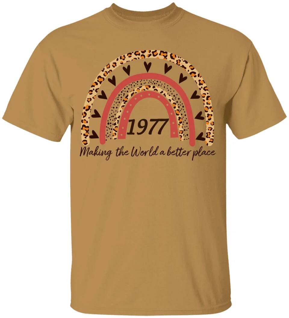 Making The World A Better Place - Personalized Tshirt - Image 7
