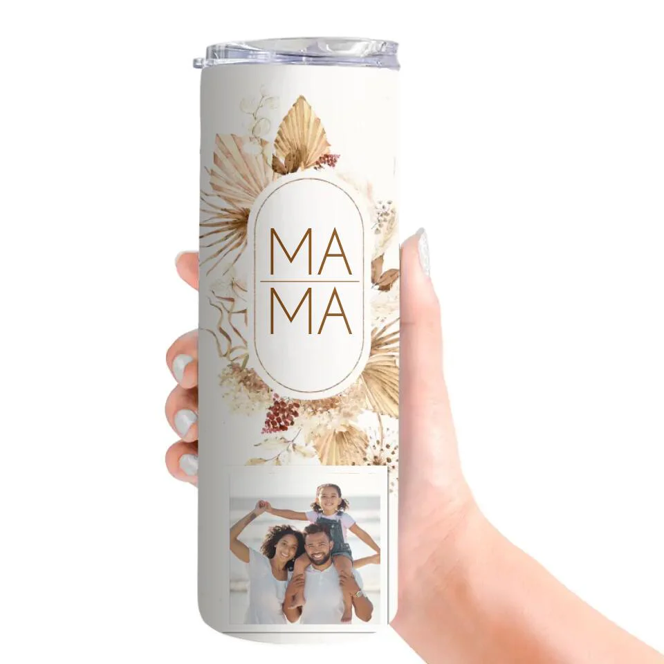 MAMA Collage Photos Personalized 20oz Tumbler - Image 4