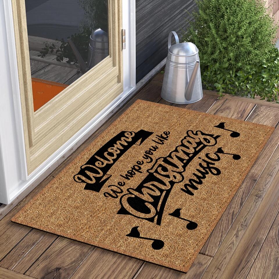 Merry Christmas - Personalized 8 Styles Door Mat - Image 8