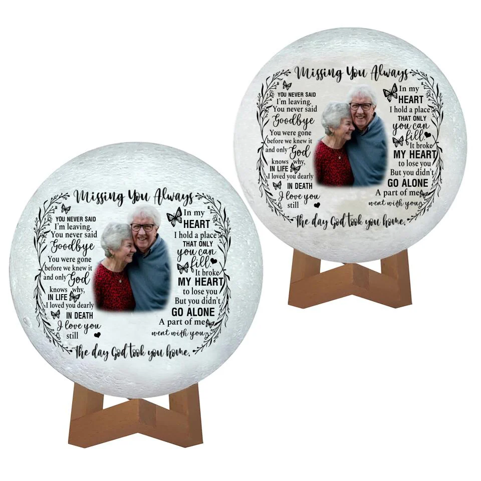 Missing You Always Personalized Night Light - Image 2