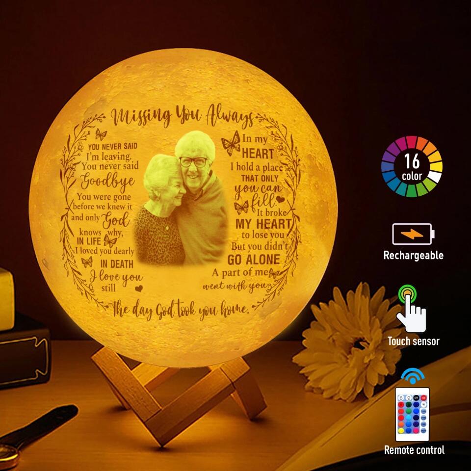 Missing You Always Personalized Night Light - Image 5