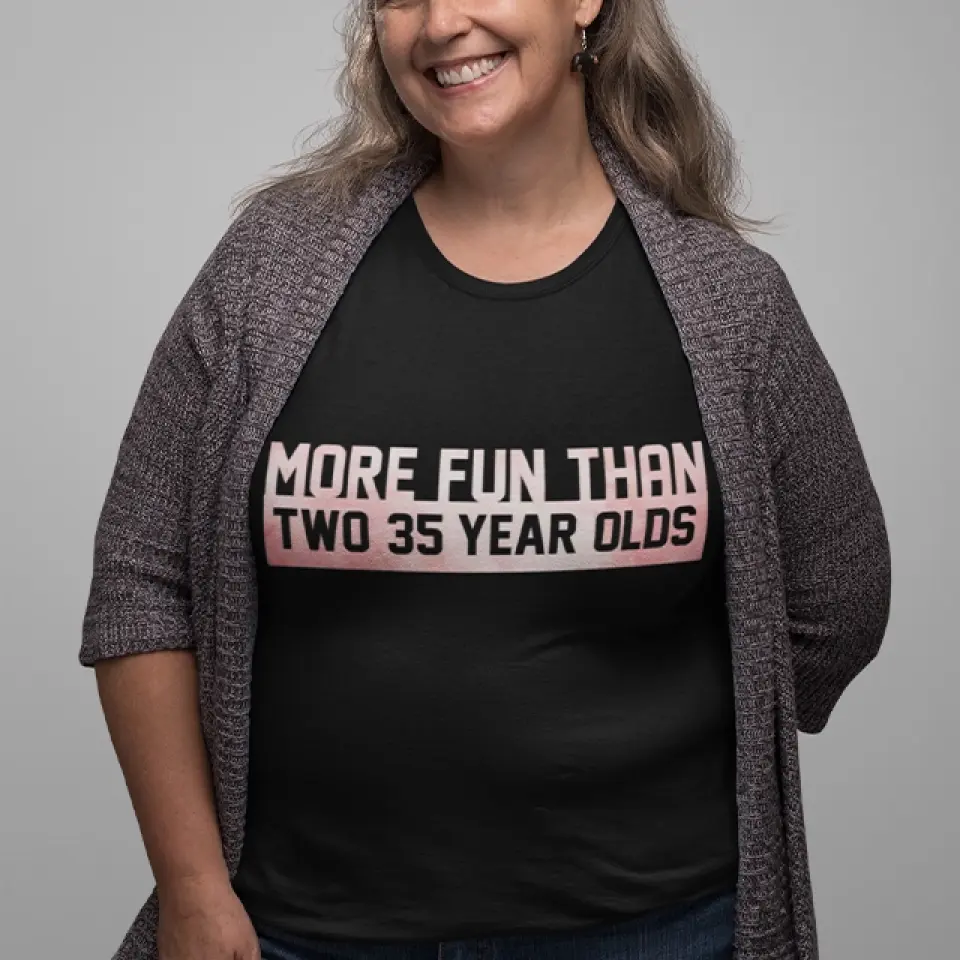 More Fun Than Year Olds - Custom Number Sweater T-Shirt - Best Birthday Gifts For Family | 212IHPVSSW576 - Image 11