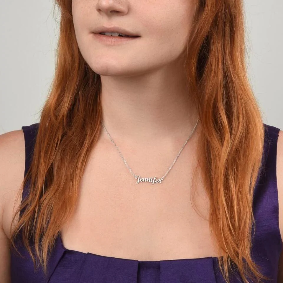 You're More Than Just A Daughter In Law - Personalized Name Necklace - Image 7