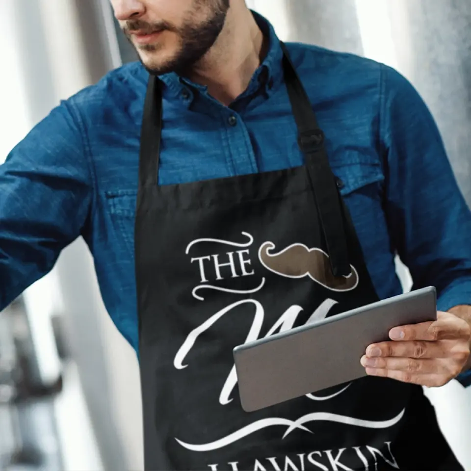 Mr and Mrs Personalized Apron For Couple - Image 9
