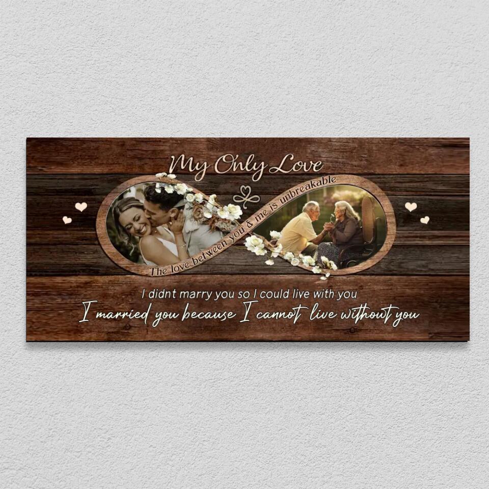 My Only Love The Love Between You And Me Is Unbreakable - Personalized Key Holder - 1 Year Anniversary Gift For Wife - Image 13