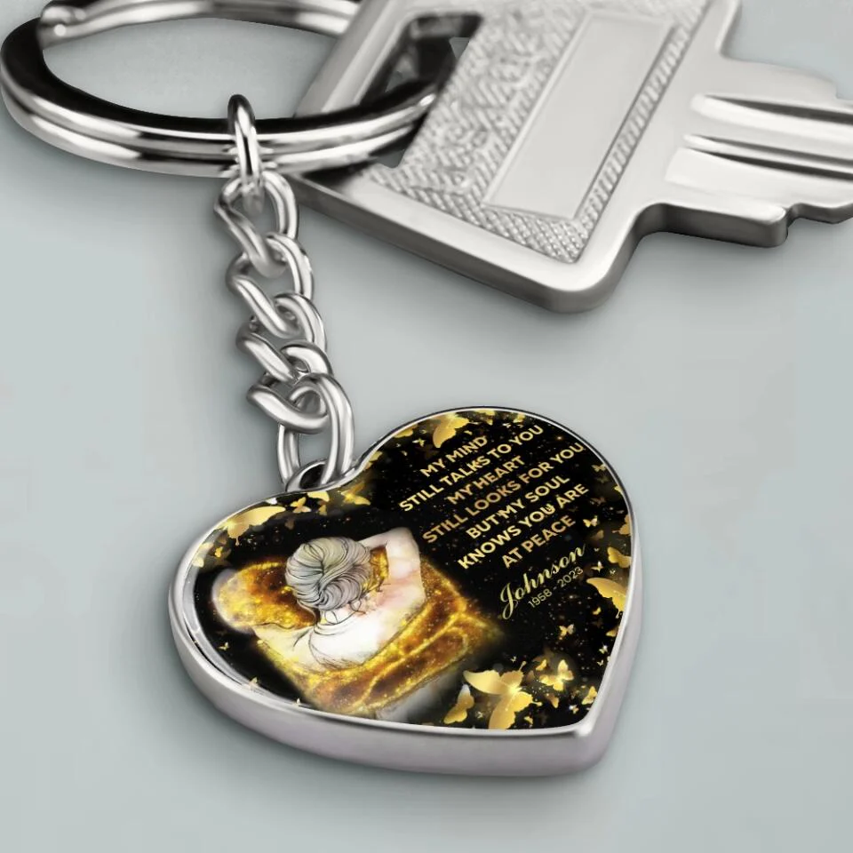My Soul Knows You Are At Peace Personalized Necklace Memorial Gift For Family - Image 13