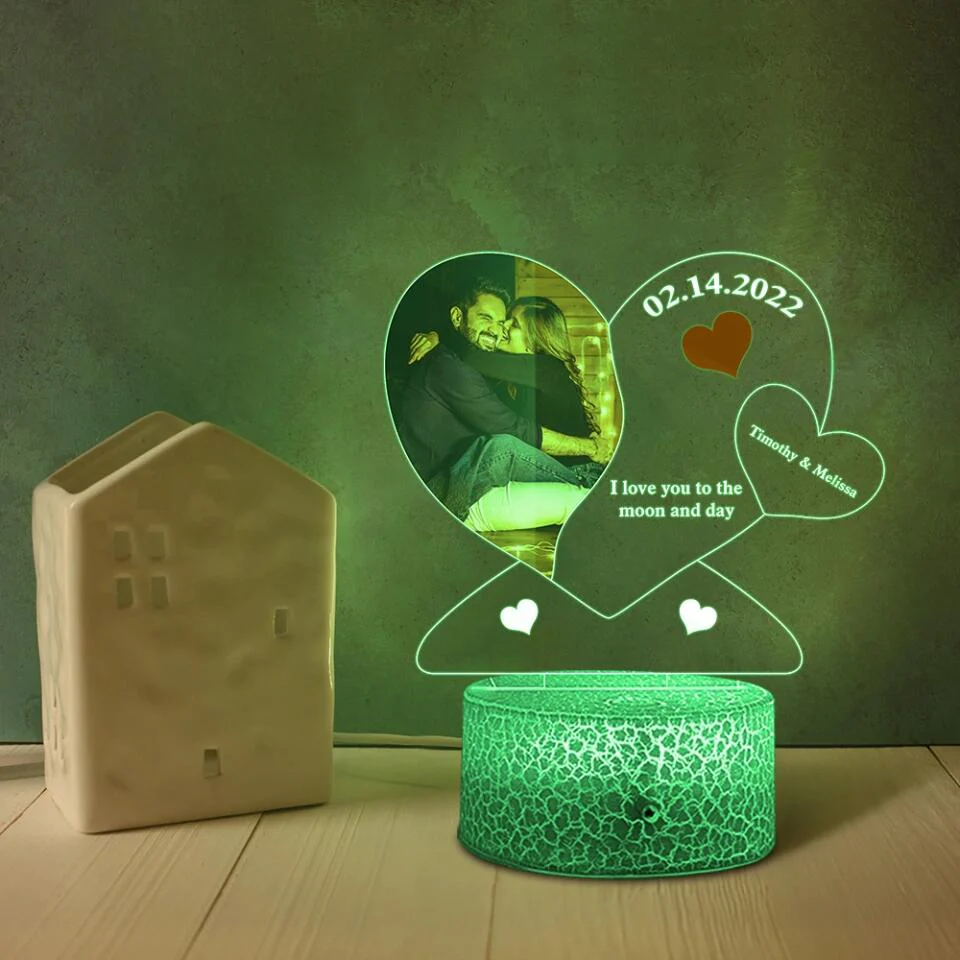 Name Date And Quotes Personalized Night Light - Image 3