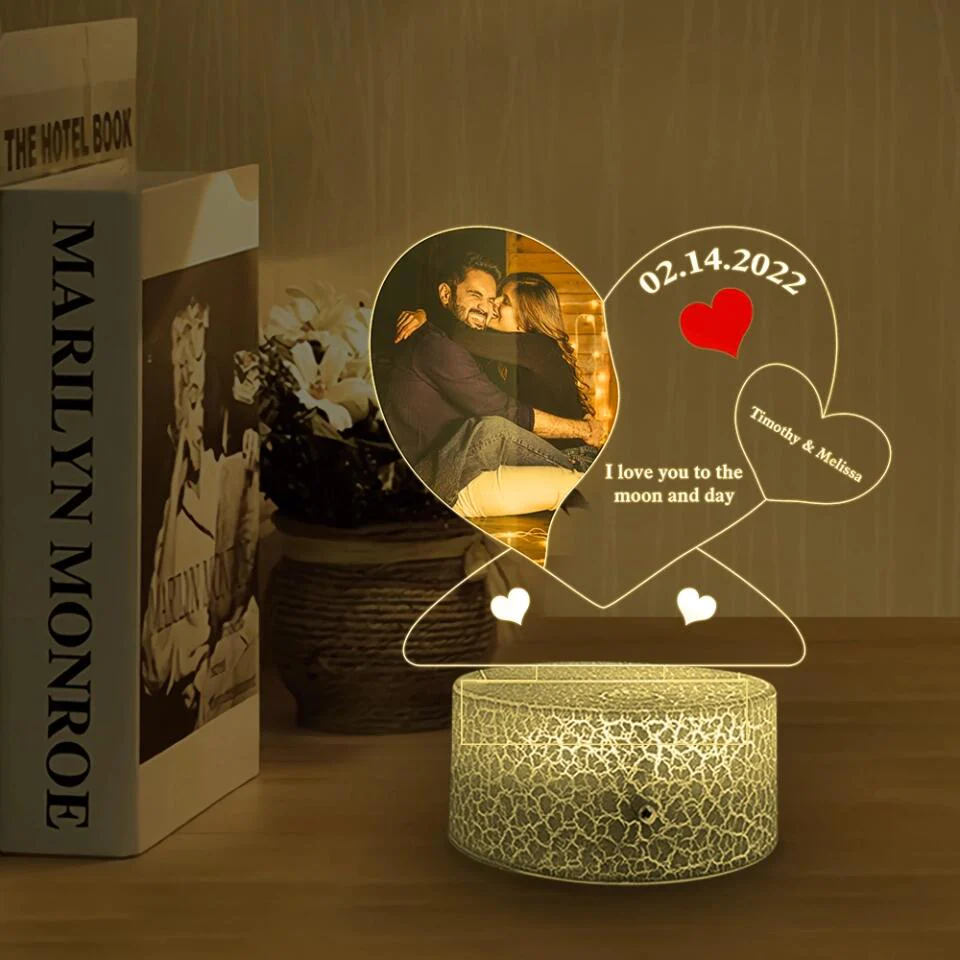 Name Date And Quotes Personalized Night Light - Image 5
