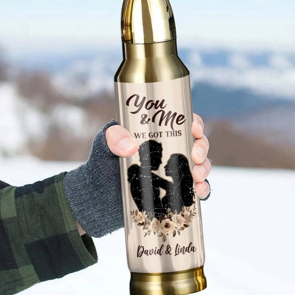 To My Husband Never Forget How Special You Are To Me - Custom Star Map and Name Bullet Tumbler - Image 4