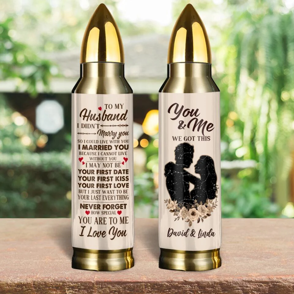 To My Husband Never Forget How Special You Are To Me - Custom Star Map and Name Bullet Tumbler - Image 9