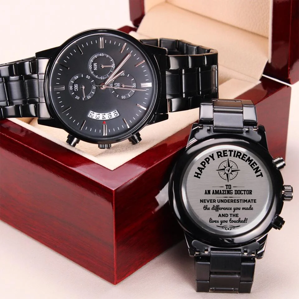 Never Underestimate The Difference You Made And The Lives You Made Personalized Watch - Image 3