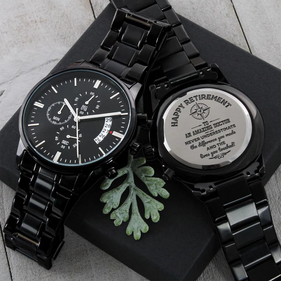 Never Underestimate The Difference You Made And The Lives You Made Personalized Watch - Image 6