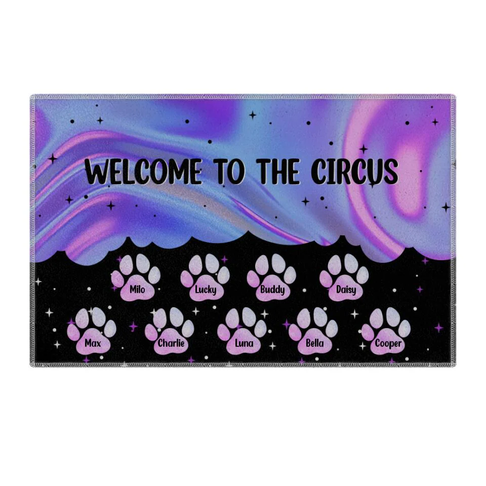 No Need To Knock We Know You Are Here Personalized Doormat Gift For Family Dog Lovers - Image 3