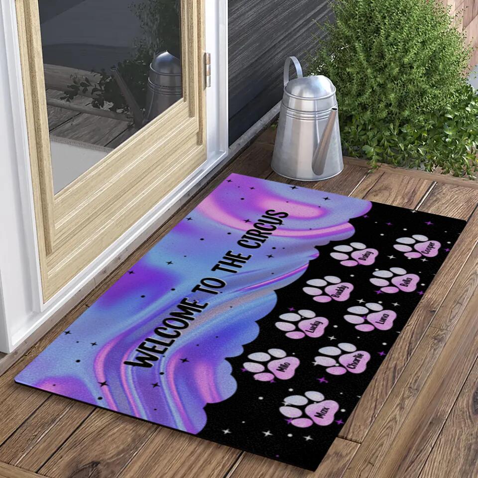 No Need To Knock We Know You Are Here Personalized Doormat Gift For Family Dog Lovers - Image 5
