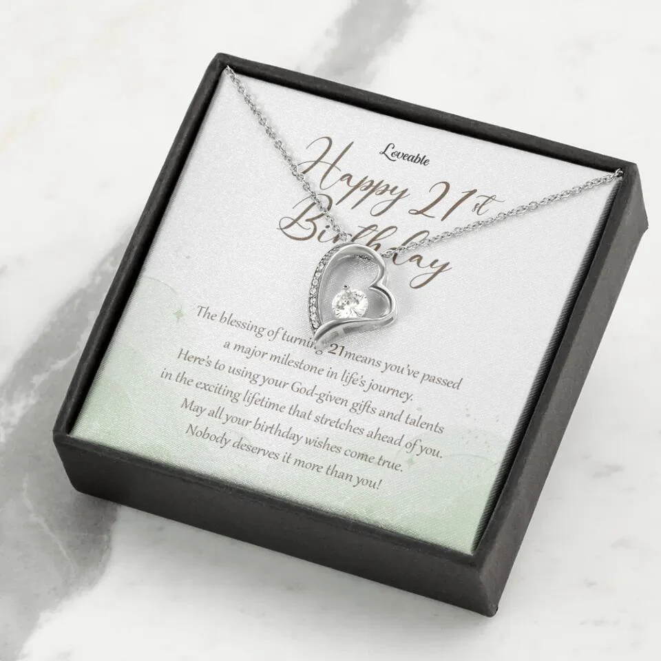 Nobody Deserves It More Than You Personalized Birthday Necklace Gift For Daughter - Image 19
