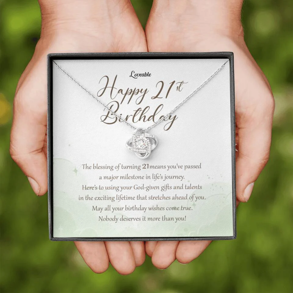 Nobody Deserves It More Than You Personalized Birthday Necklace Gift For Daughter - Image 3